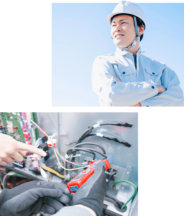 働く6つの魅力をイメージした写真